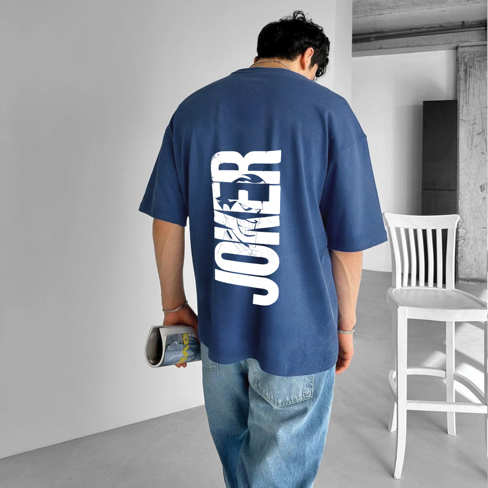 Petrol "Joker" Printed Over size T-Shirt