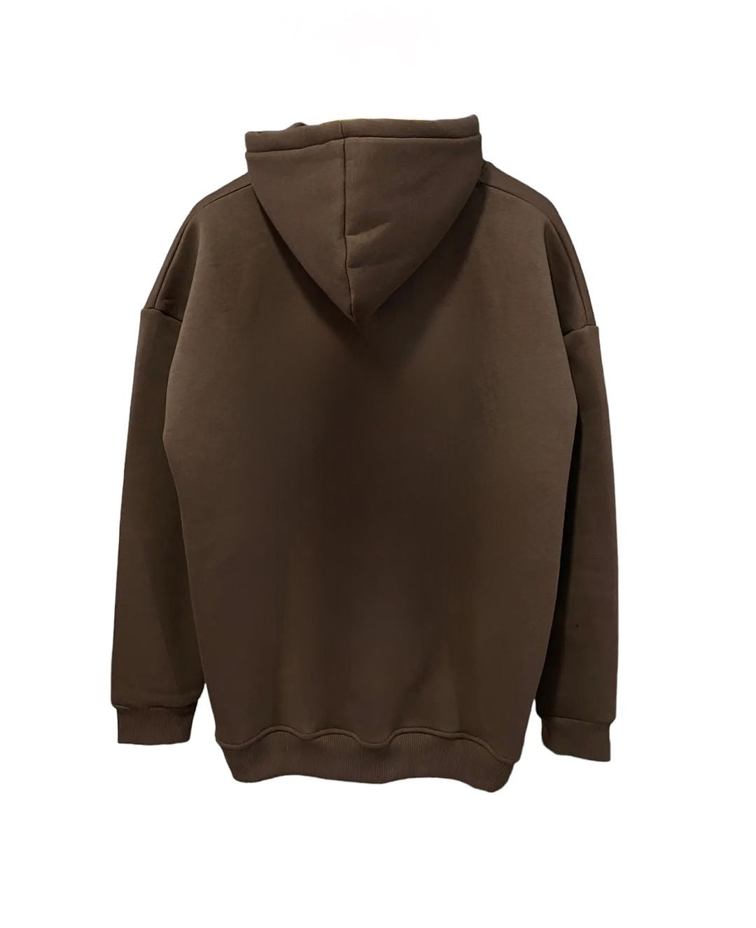 Brown Basic Oversize Hoodie