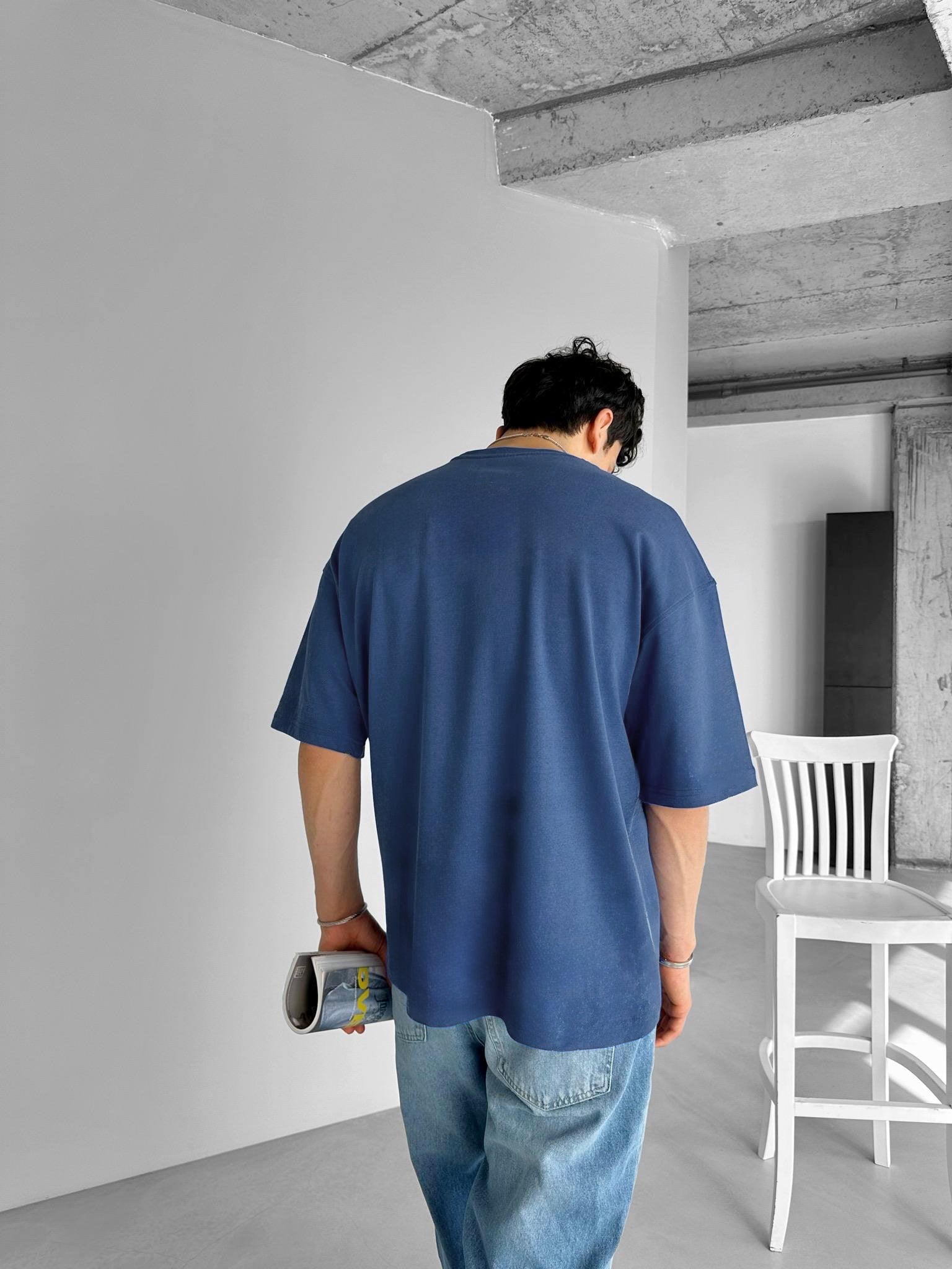 Petrol "Lowcost" Printed Over size T-Shirt