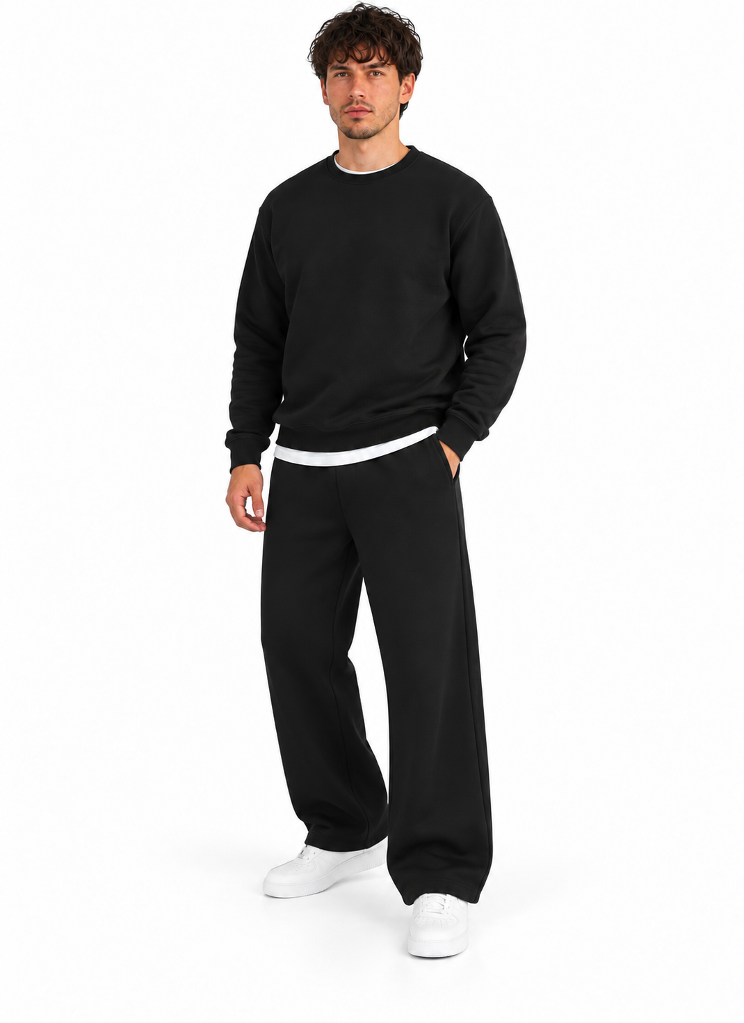 Crew Neck Basic Sweater
