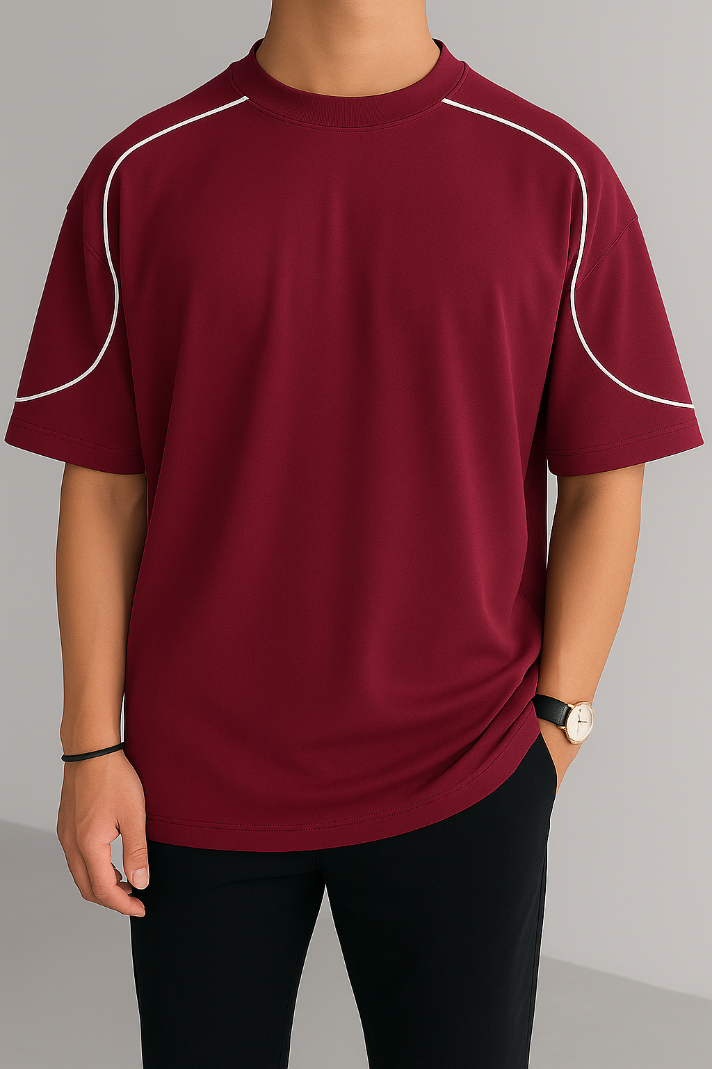 Purgendy Shadow Line Oversize T-Shirt