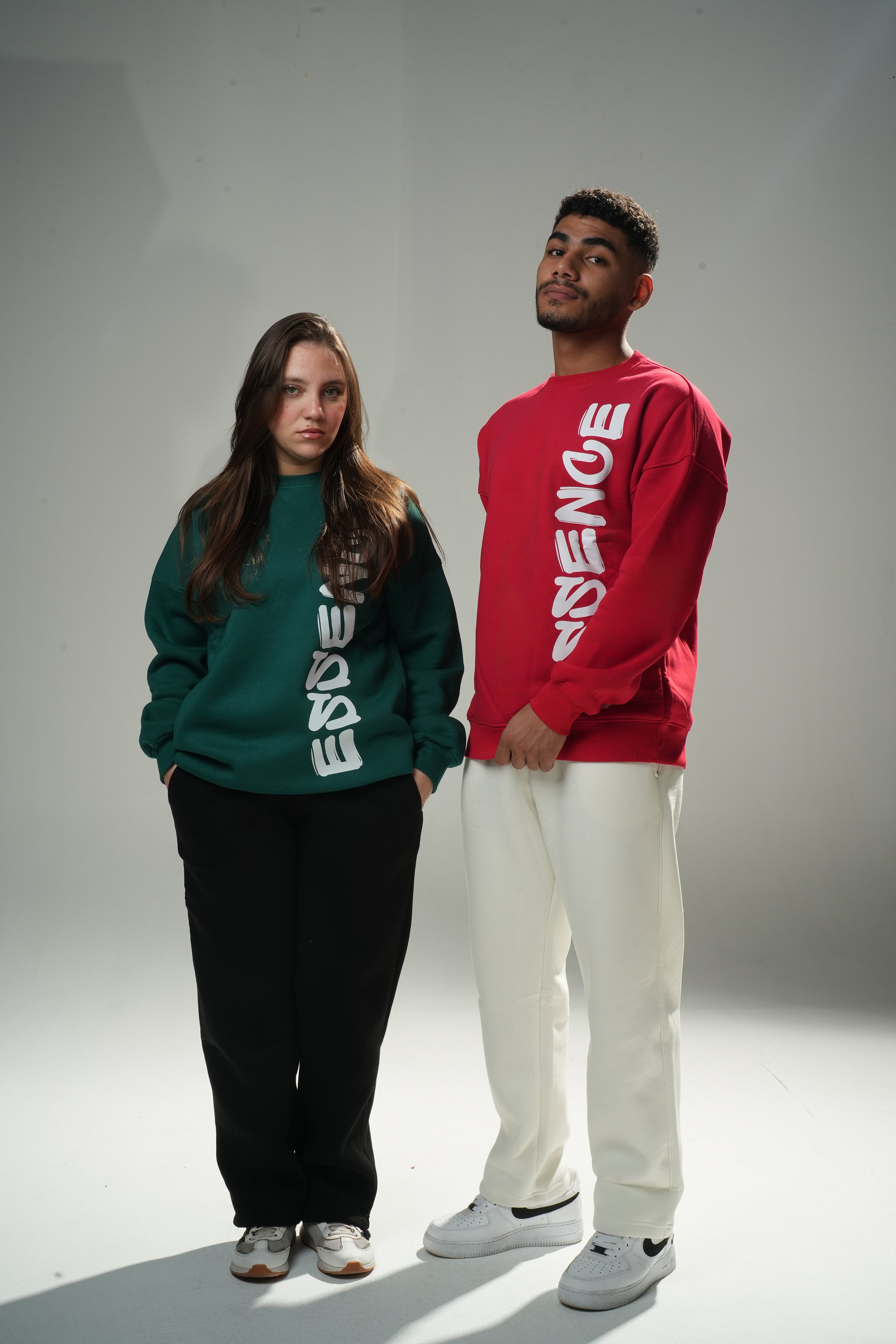 Crew Neck Printed Sweater