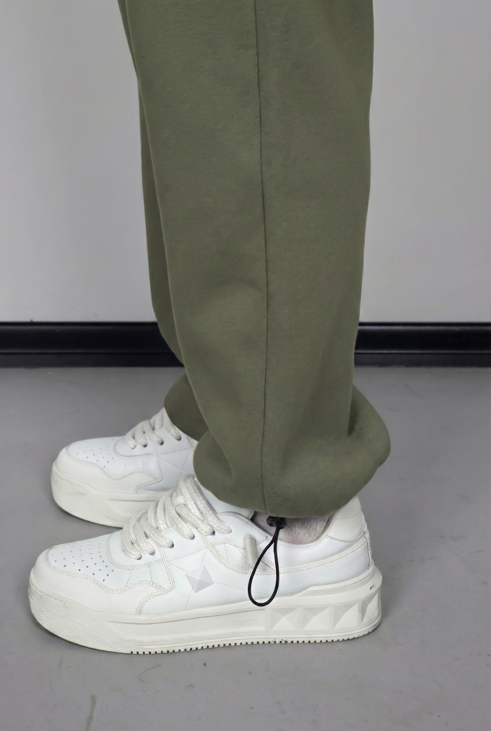 Army Green Premium Winter Sweatpants