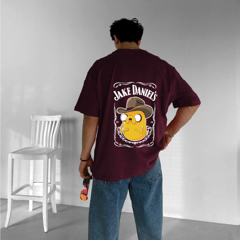 Purgendy "Jake" Printed Over size T-Shirt