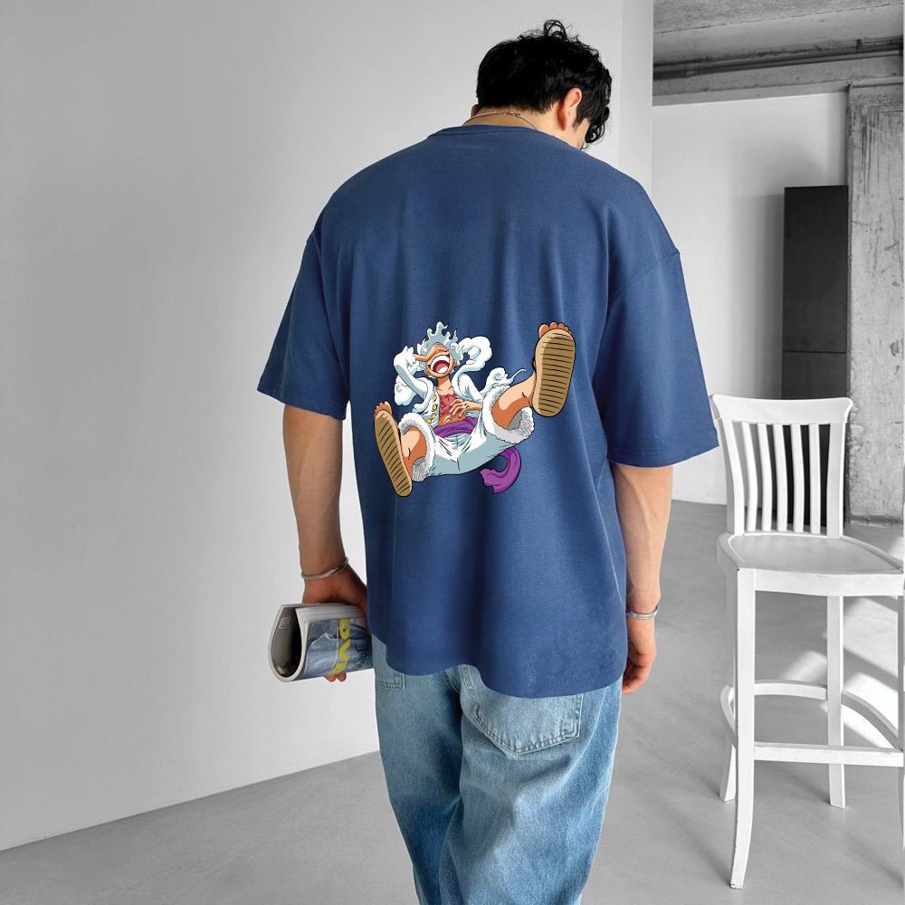 Petrol "Joy Boy" Printed Over size T-Shirt