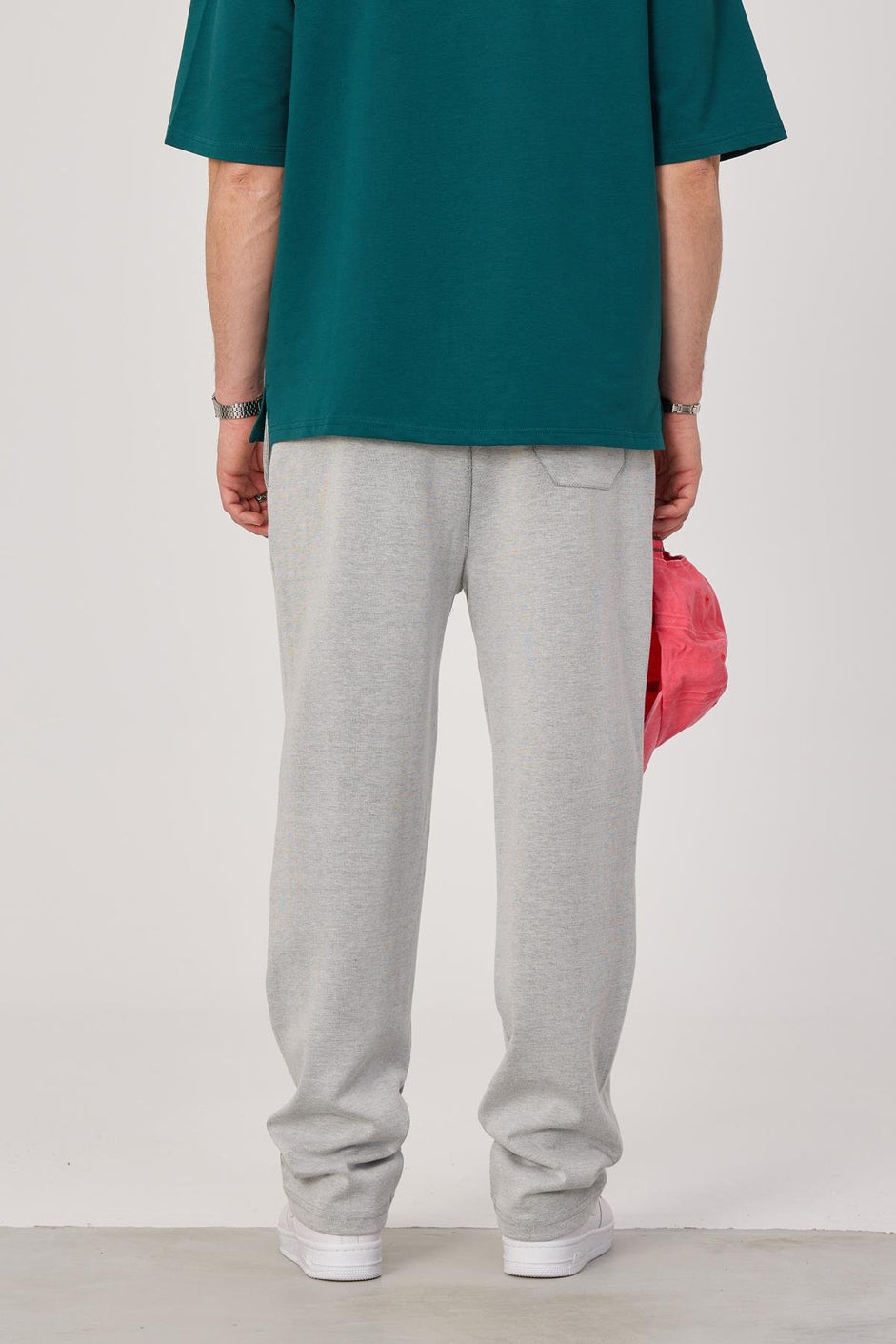 Light Gray Basic summer sweatpants