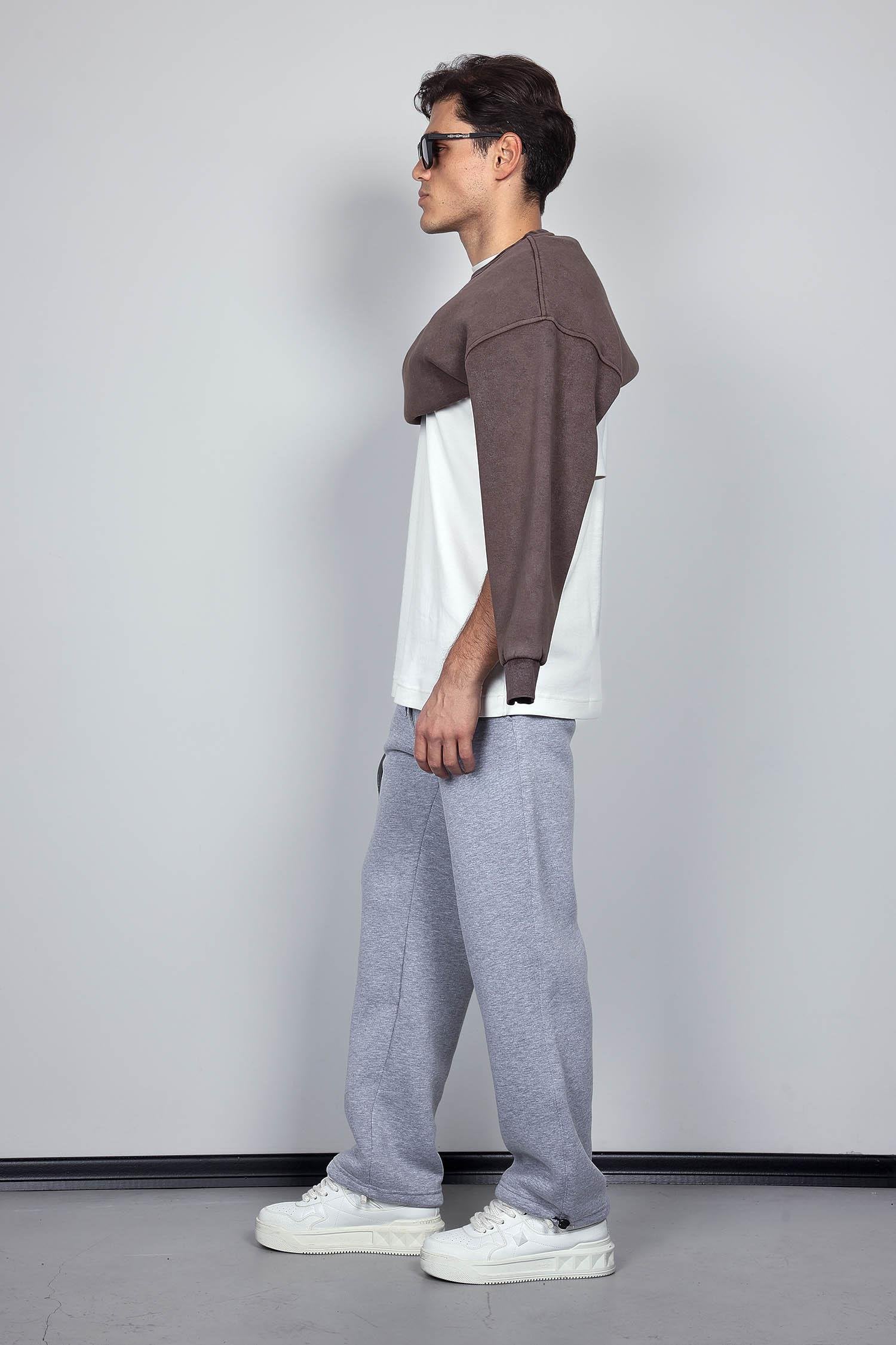 Light Gray Premium Winter Sweatpants
