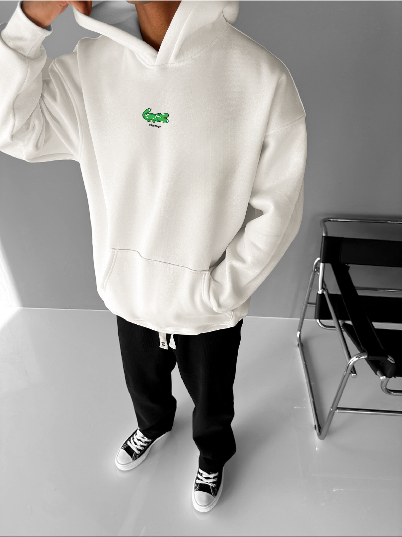 Off-White "Lowcost" Printed Oversize Hoodie