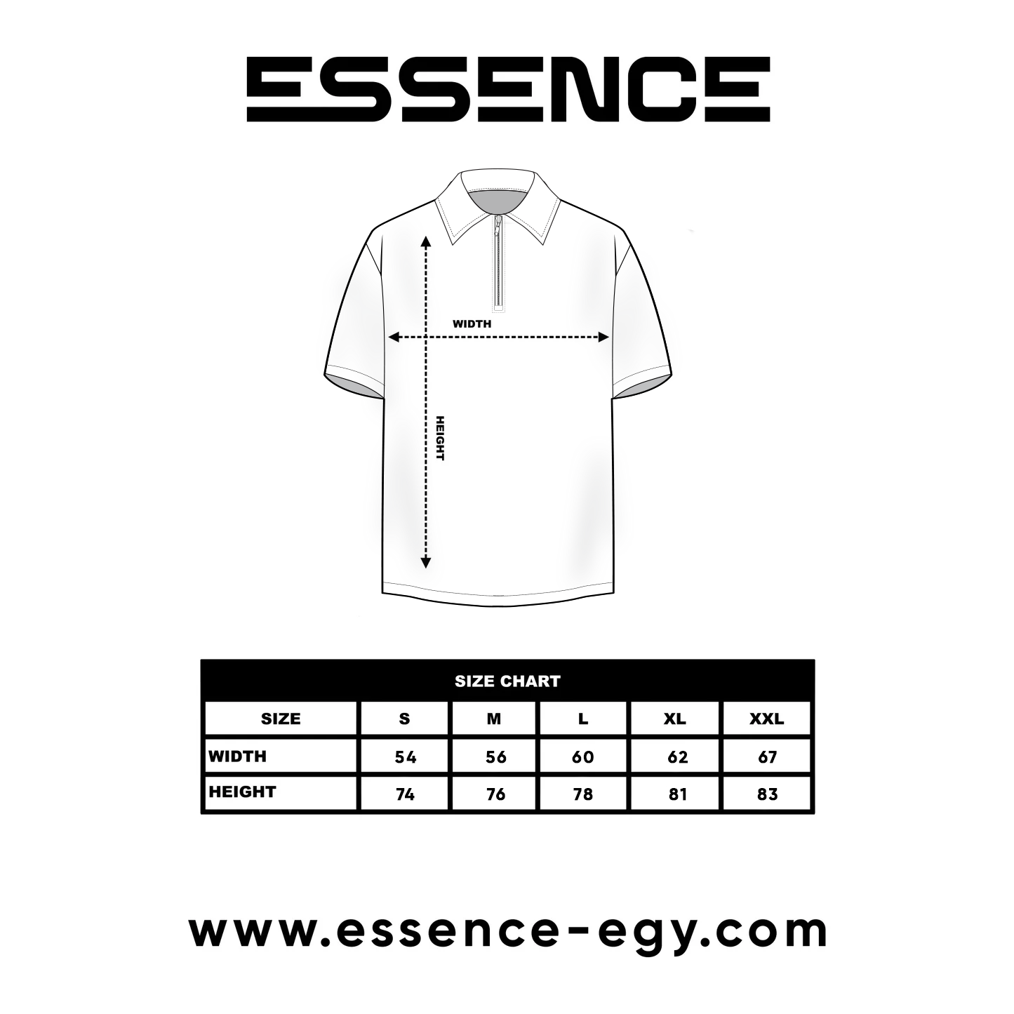Black Basic Half Zipper T-Shirt