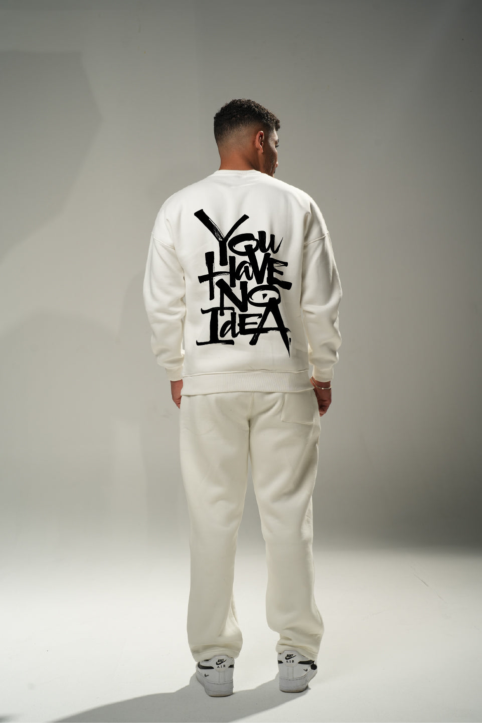 Off-White "No Idea" Oversize Crew Neck Sweeter