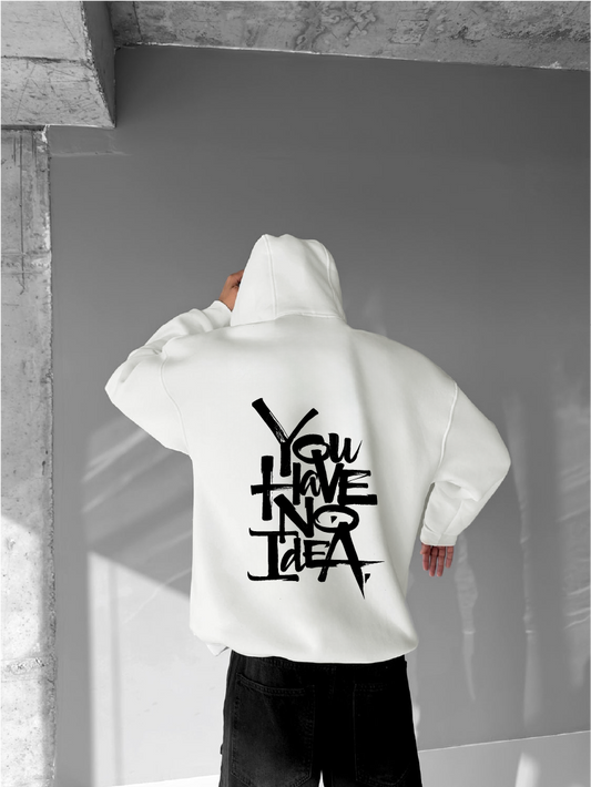 Off-White "No Idea" Printed Oversize Hoodie